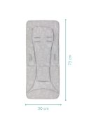 Fillikid ülésbetét babakocsiba memóriahabos 7795-77 Szafari szürke