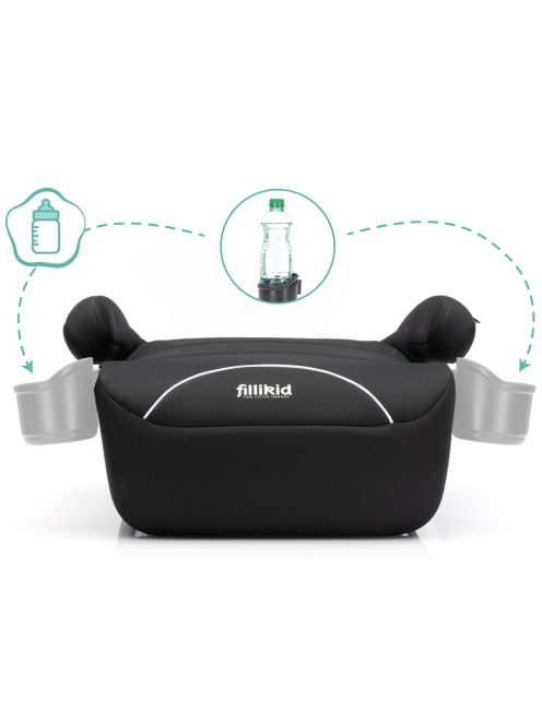 Fillikid ülésmagasító Beltfix I-Size 125-150cm fekete BFL307-06