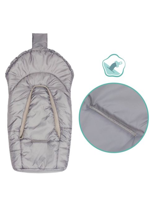 Fillikid bundazsák hordozóba Eco small  szürke 1219-37