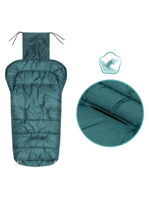 Fillikid bundazsák babakocsiba Eco big 1220-34 smaragd