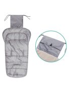 Fillikid bundazsák babakocsiba Eco big 1220-37 ezüst