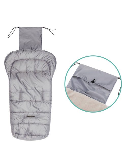 Fillikid bundazsák babakocsiba Eco big 1220-37 ezüst