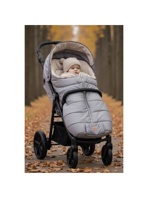 Fillikid bundazsák babakocsiba Eco big 1220-37 ezüst