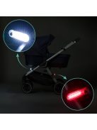 Fillikid biztonsági lámpa babakocsira Easy fix piros-fehér 2db 589-00