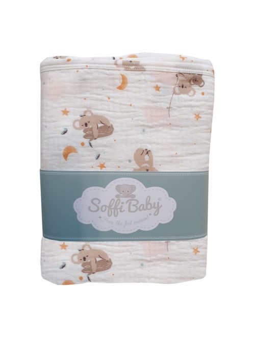 Soffi Baby takaró muszlin dupla koalás 70x90cm