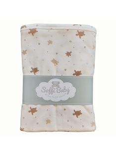 Soffi Baby takaró pamut dupla teknõs bézs 80x100cm
