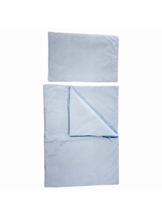  Soffi Baby ágynemû szett 2 részes 135x90 - 40x60cm apró csillag mintás kék