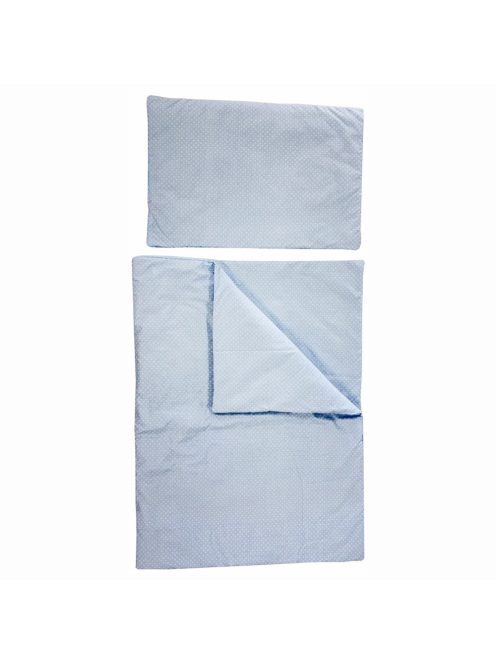 Soffi Baby ágynemû szett 2 részes 135x90 - 40x60cm apró csillag mintás kék