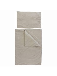   Soffi Baby ágynemû szett 2 részes 135x90 - 40x60cm apró csillag mintás bézs