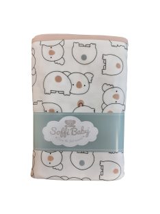 Soffi Baby takaró pamut dupla vajszín koala 80x100cm