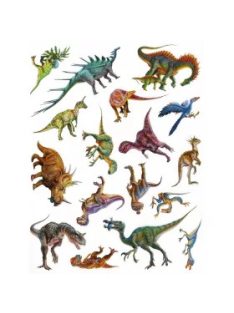 Mozgalmas matricásfüzet - Dinoszauruszok