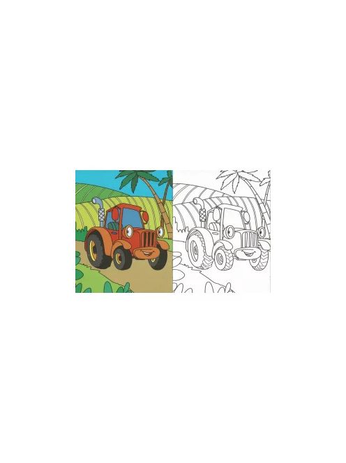 Kicsik színezője - Járművek