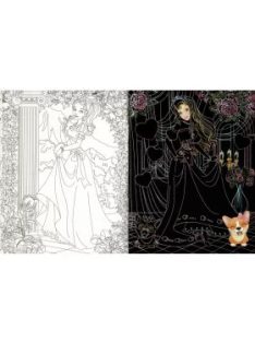   Rejtőzködő hercegnők - Kifestőfüzet kaparós és színezős oldalakkal