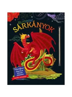   Rejtőzködő sárkányok - Kifestőfüzet kaparós és színezős oldalakkal