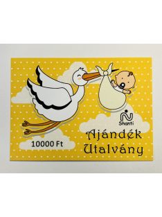 Ajándékutalvány sárga 10000Ft