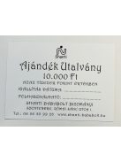 Ajándékutalvány sárga 10000Ft